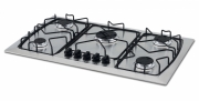 Cooktop 5Q Gás Mesa Inox