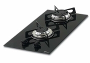 Cooktop 2Q Gás Mesa Vidro