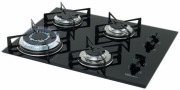 Cooktop 4Q TC Gás Mesa Vidro