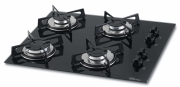 Cooktop 4Q Gás Mesa Vidro