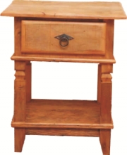 Mesa lateral tampo reto